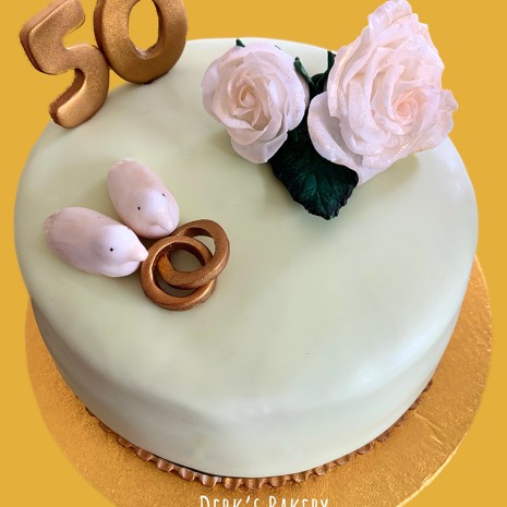 Bruidstaart 50 jaar